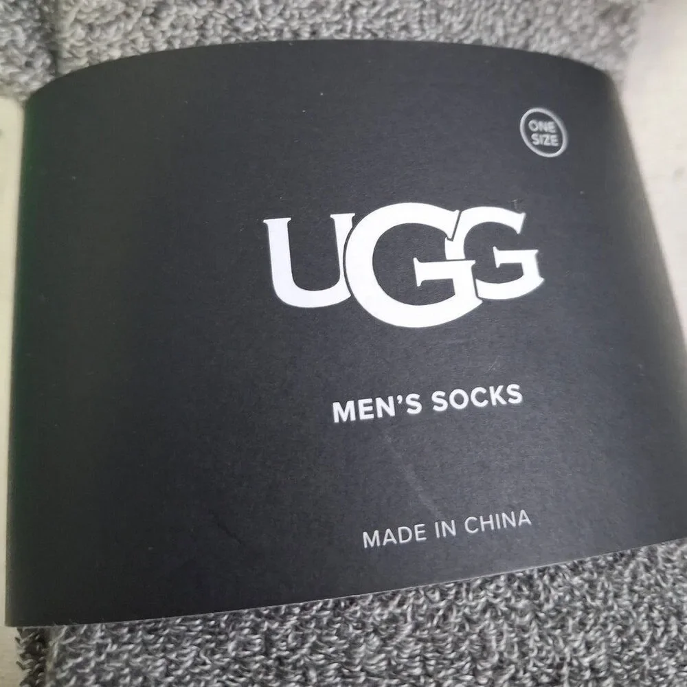 New Ugg Augusta Juncture Golfing Green Non Slip Men's Socks w bonus Carhart Cap